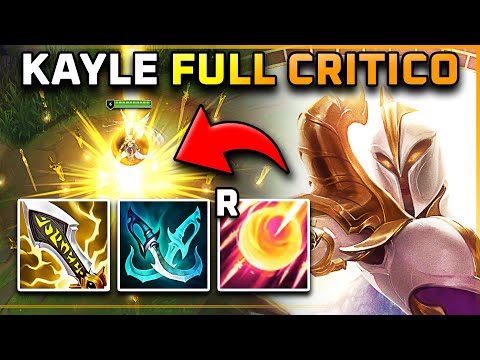 KAYLE ORA HA UNA ULTI GIGANTE!? (100% crit build)