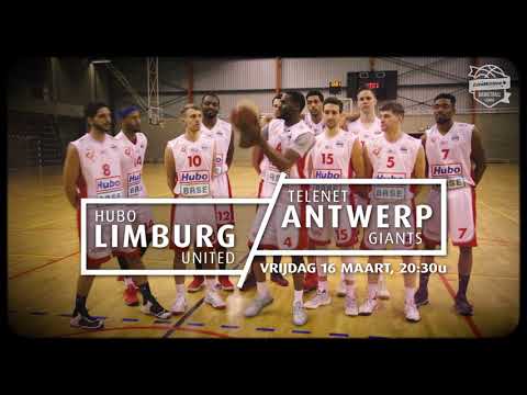 EuroMillions Stars Night 16/03 Hubo Limburg United vs Telenet Giants Antwerp
