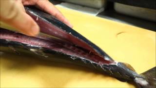 How To Fillet a Whole Tuna – How To Make Sushi Series