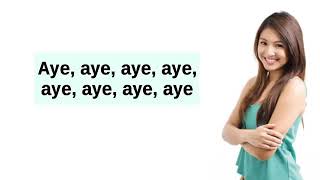 NADINE LUSTRE-St4y up (lyrics)