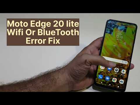 Moto Edge 20 Wifi Or Bluetooth Error Fix | Reset All Network Setting