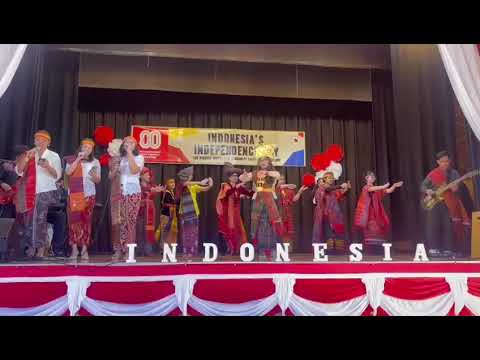 Tari Tortor 6 Puak Batak oleh BPNZ Incorporated dlm Perayaan Kemerdekaan RI ke-80 oleh KKIA.