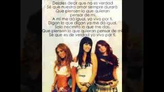 RBD - Yo Vivo Por Ti (Letra)