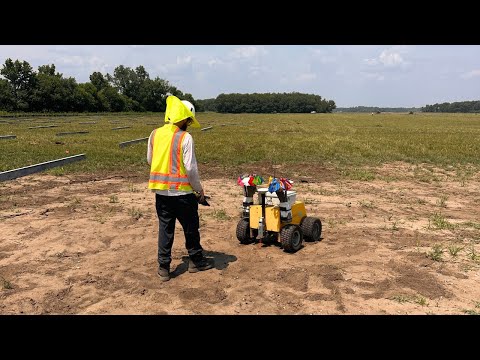 CivDot Robot in Action with Bechtel | Surveying Equipment That Speeds Up Layout
