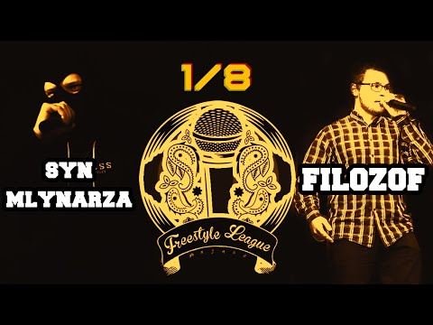 [1/8] SYN MŁYNARZA vs FILOZOF | Ustawka vol 2 | Sezon 6 | Poznań Freestyle League