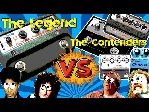Boss CE-1 Vs Behringer, Warm Audio, PastFx and Boss CE-2w #guitar #guitareffects