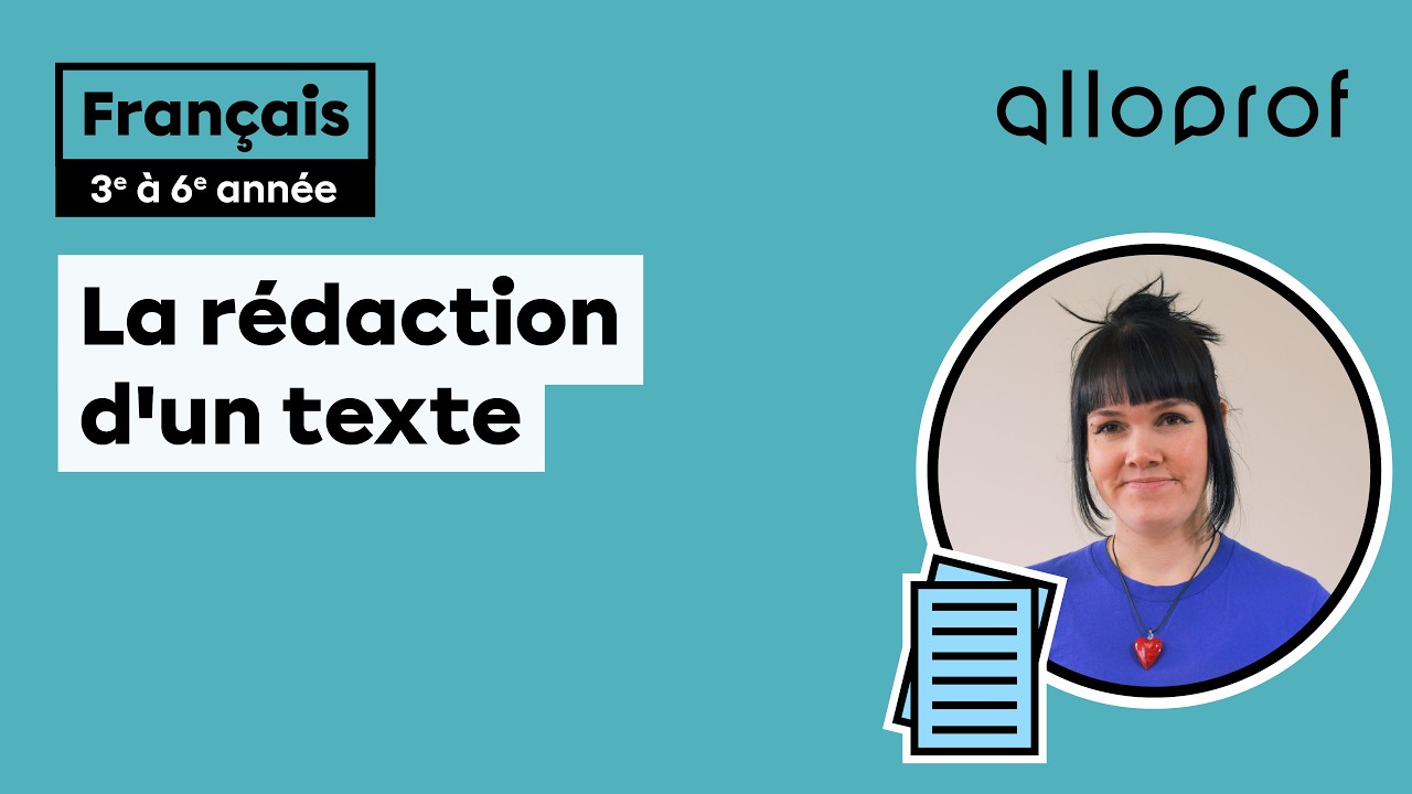 La rédaction d’un texte | Français | Primaire