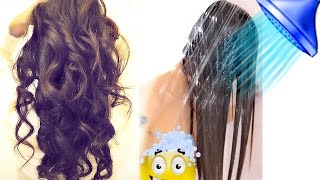 ★ My Ultimate HAIR ROUTINE for FRIZZY HAIR 💙  Hairstyles