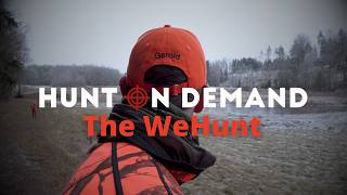 The WeHunt 🇸🇪 schwedische Drückjagd bei Aimpoint von @hunterbrothersofficial