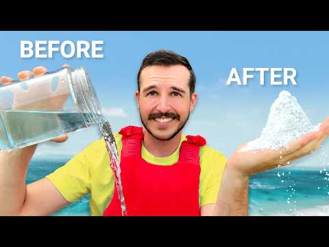 How I Turned Sea Water into Cooking Salt