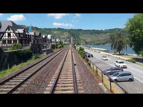 Führerstandsmitfahrt von Bingen nach Boppard