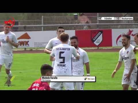 Verbandsliga 2017/2018 22. Spieltag 1:0 TSV Ilshofen vs VfB Neckarrems Fußball