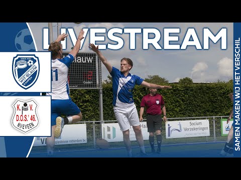 LIVESTREAM | Wit-Blauw/Green Organics 1 vs. DOS`46/VDK Groep 1 (live)