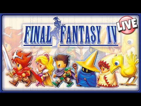 MY FIRST TIME - Final Fantasy IV - BLIND PLAYTHROUGH - PSP Version