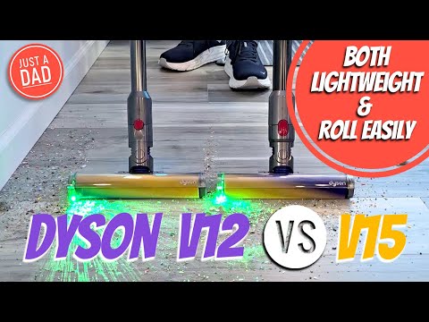 Dyson Cordless Vacuum Comparison: V12 vs V15  *Which One to Buy*