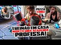 ACADEMIA NA MINHA GARAGEM | PIZZA NO PÓS TREINO COM LUCAS PINHEIRO