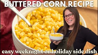 Buttered Corn Recipe