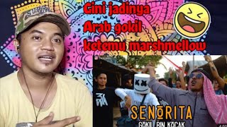 Download lagu SENORITA ARAB GOKIL vs Marshmellow NGAWUR MANTAV! 3Way Asiska (cover) | reaction mp3