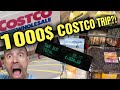 My 1034$ Costco Haul! See what I got and eat!!
