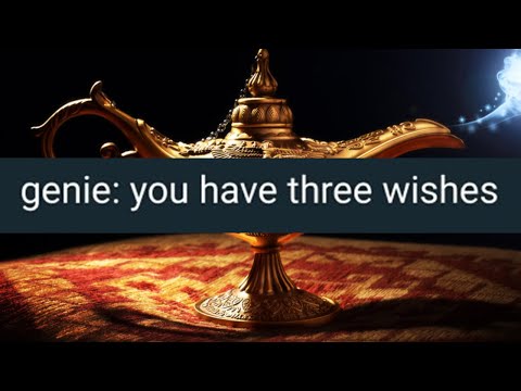 You have three wishes