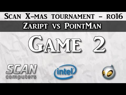 SCAN Christmas Tournament - Ro16 - Zaript vs PointMan [Game 2]