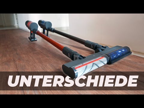 Shunzao Z11 Max vs Osotek S11 -  Die günstigen Akkusauger im Vergleich