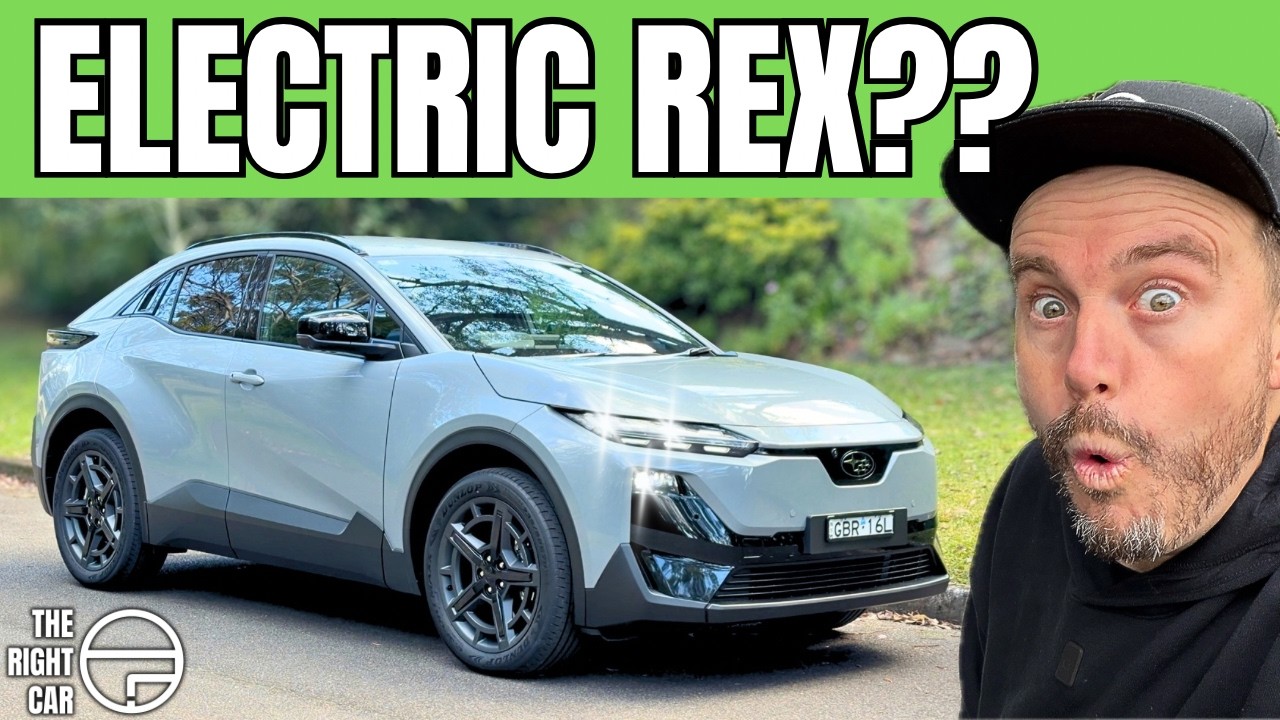 It reminds me of a WRX... New Subaru Uncharted EV review