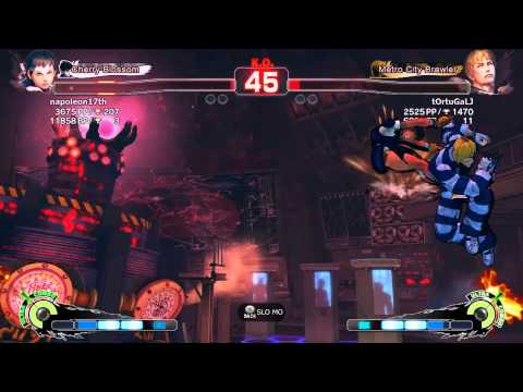 napolean17th (SK) vs tOrtuGaLJ (CO) | SSF4: Arcade Edition PC - Ranked Match
