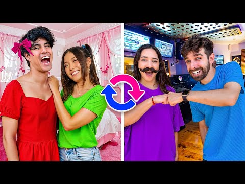 I Switched Lives With My GIRLFRIEND For 24 HOURS!!!