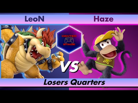 Center Stage #12 - LeoN (Bowser) vs Haze (Diddy Kong) - Smash Ultimate SSBU
