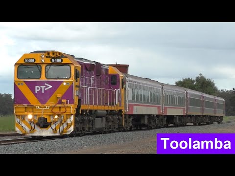 Trains at Toolamba; Passenger & Freight Trains - Victorian Transport