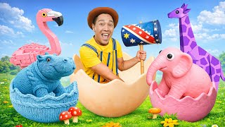 Download lagu The Magical World of Surprise Eggs ✨🥚  MORE | TigiBoo Kids Songs mp3