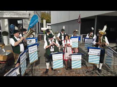 Unterbrunner Blaskapelle " Munti Polka " 23.10.2022 Kirta Planegg