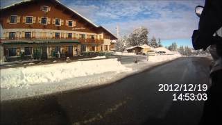 preview picture of video 'Virée hivernale en varadero125 au Semnoz (Haute-Savoie)'