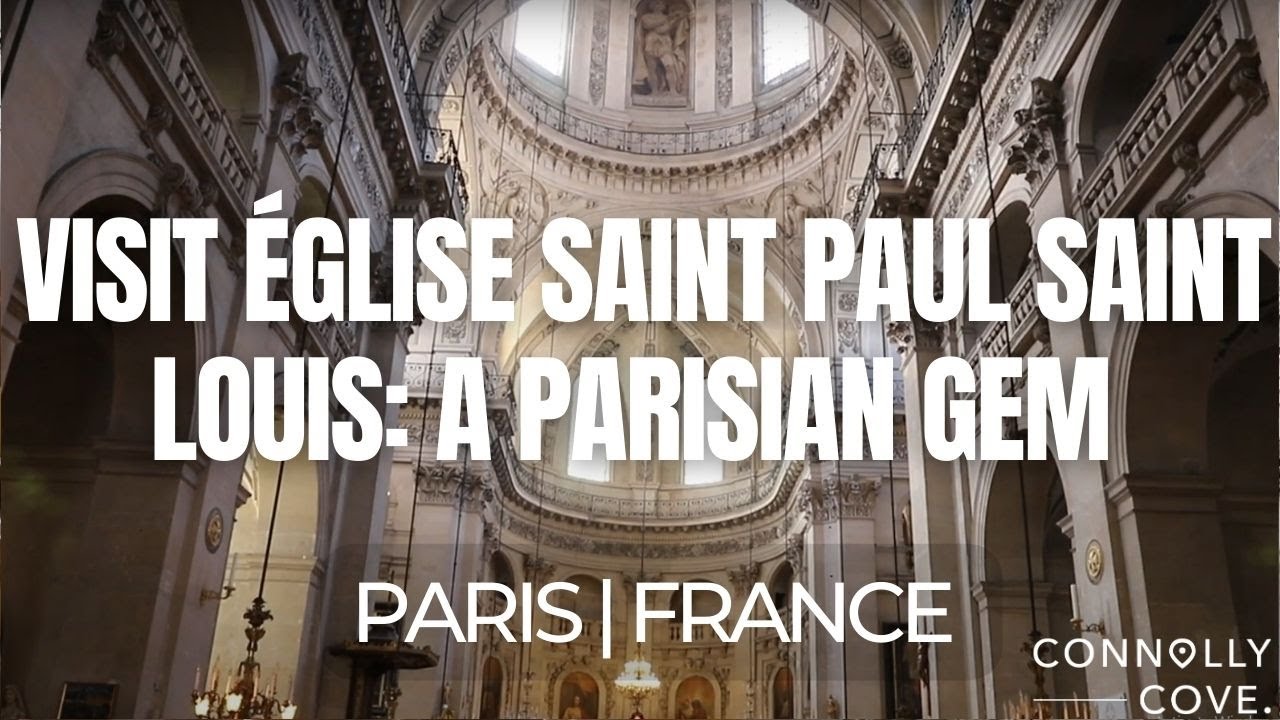 Step inside Saint-Paul-Saint-Louis Church to witness its soaring dome and elegant interiors.