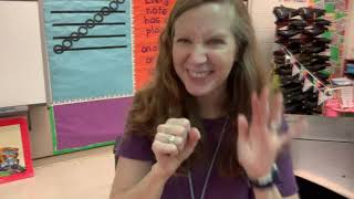 First Grade Music Sub video 10 9 2020 Episcopal Day School