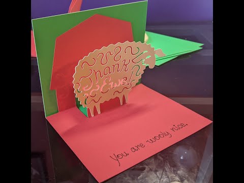 Thank Ewe Pop-up Cards [2020.06.14]