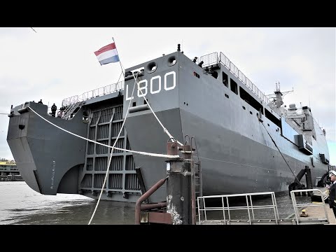 1080p (Koninklijke Marine= KM) 3- Faches einlaufen der Niederländischen Marine in Hamburg 05.11.2021