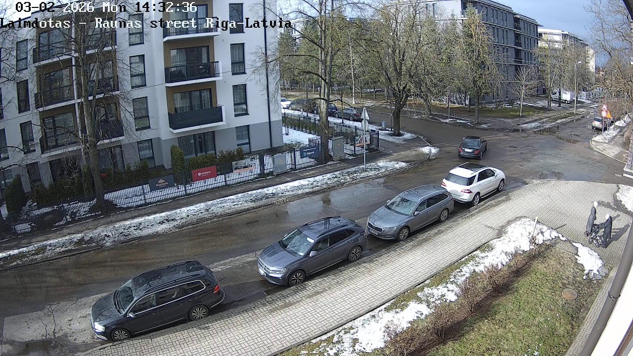 Streets in Riga  Live Stream