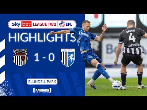 HIGHLIGHTS | GRIMSBY TOWN 1-0 GILLINGHAM