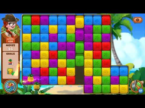 Lost Island: Blast Adventure - Level 438 (No Boosters) HD