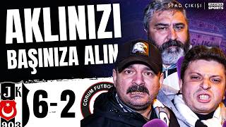 AKLINIZI BAŞINIZA ALIN... | Beşiktaş 6-2 Çorum F.K | Maç Sonu Taraftar