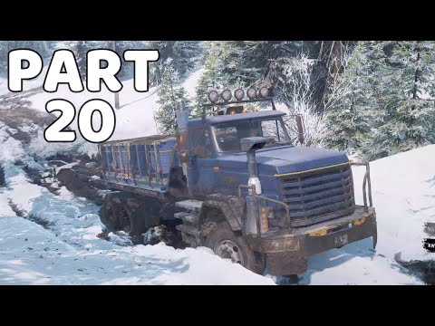SnowRunner: Gameplay Part 20 - Fire In A Barel [ 1440p 60FPS ]
