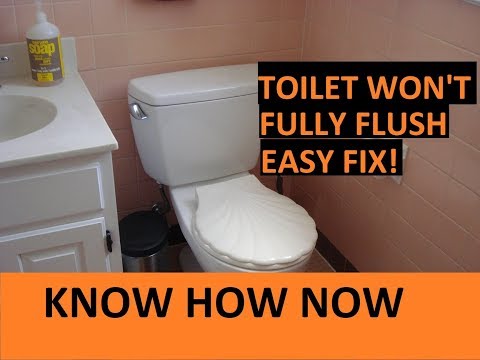 image-Why is my Toto toilet not flushing properly?