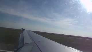 preview picture of video 'AirSERBIA A319 landing at Belgrade Nikola Tesla Airport'