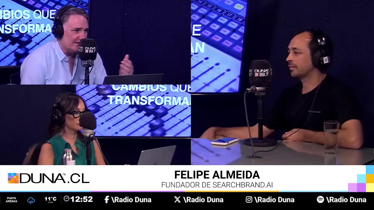 Radio Duna: SearchBrand.ai en el programa matinal