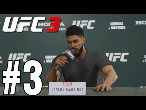 UFC 3 Career Mode Walkthrough Part 3 - RIVAL FIGHT