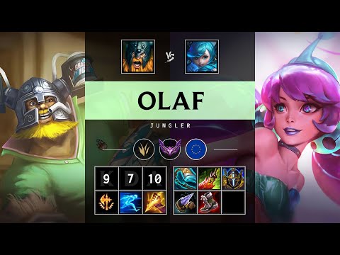 Olaf Jungle vs Gwen - EUW Master Patch 25.21