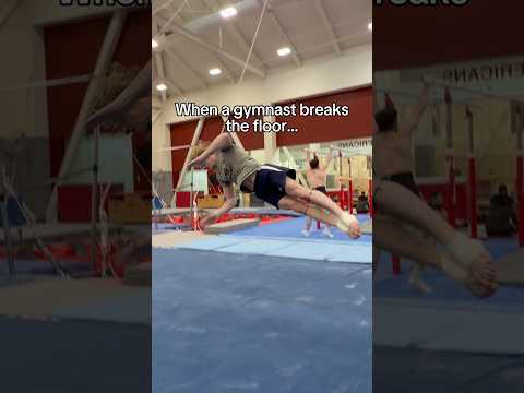 Every Gymnast Knows the “Dead Spot” 😳 #gymnastics #gymnast #olympics #olympic #tumbling #cheer