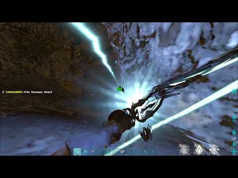 ARK I Raiding Lost Island Crouch Cave I Alandalus x100 - I Raided DeathWall only with Tek Rifle?!
